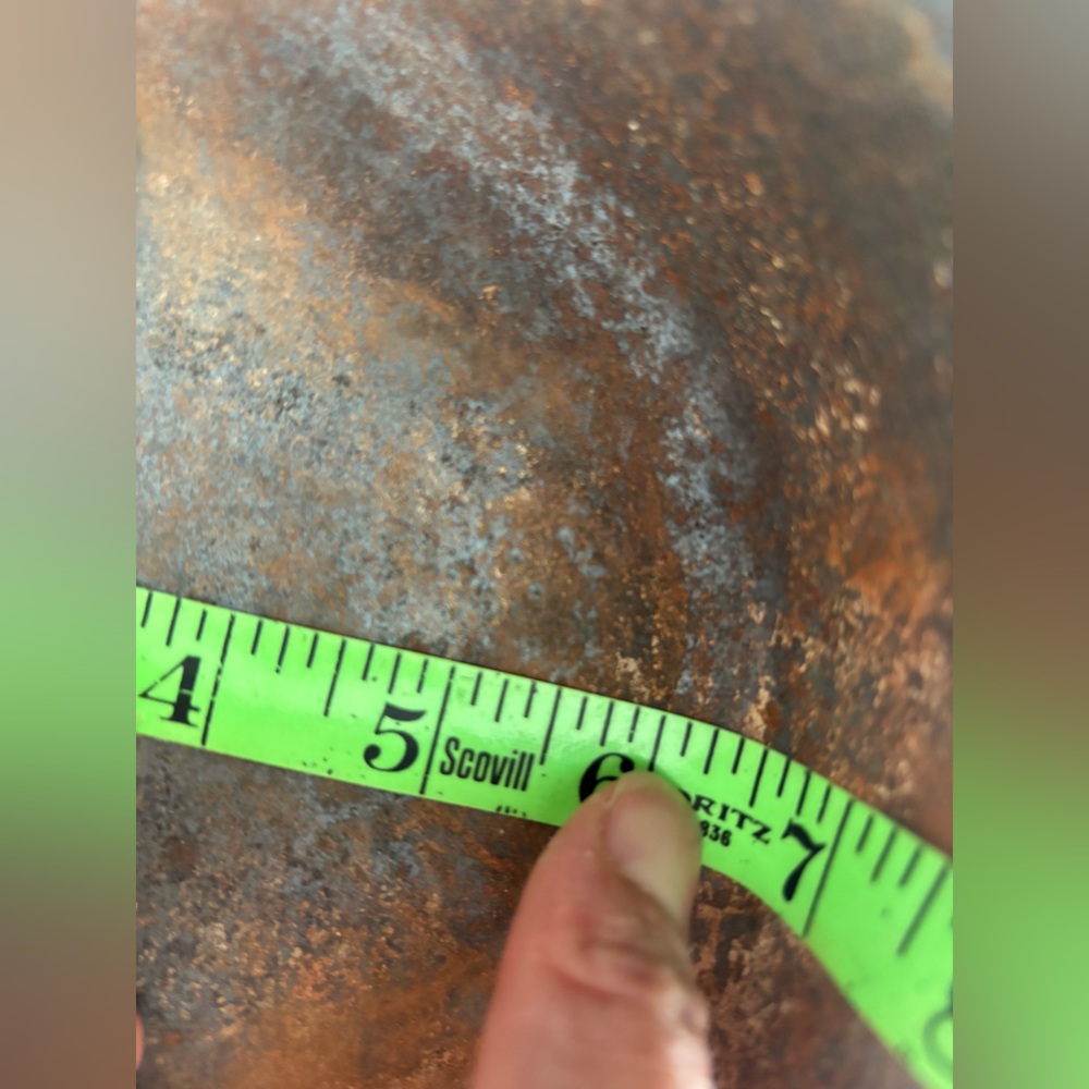 Cast Iron Skillet 8 inch - Rustic Brown - Picture 11 of 13
